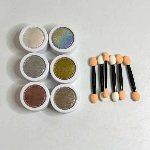 6 Color Chrome Nail Powder Set - Picture 8 of 9